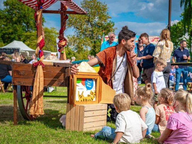 Buitenleesdag met de Verderverteller