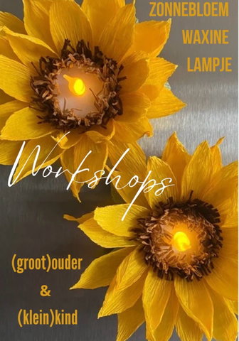 Samen zonnebloemen maken