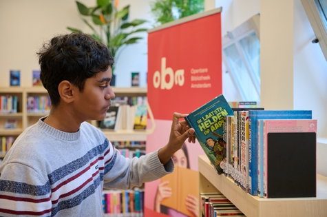 Kennismakingsbezoek OBA: vo jaar 1 en 2