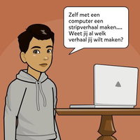 Maak jouw eigen digitale stripverhaal