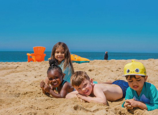 Voorleespret aan zee