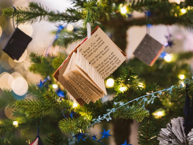 Kerstvakantie knutselen: Vouwfeest met boeken