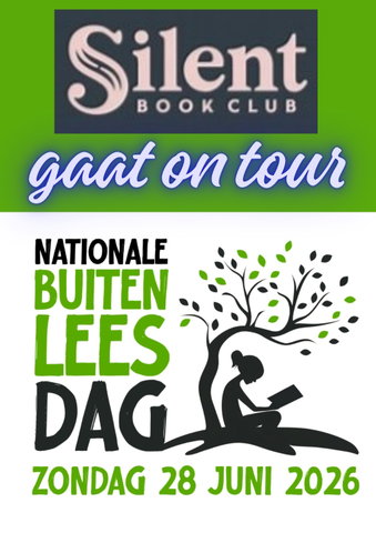 Silent Book Club gaat on tour tijdens Nationale Buitenleesdag!