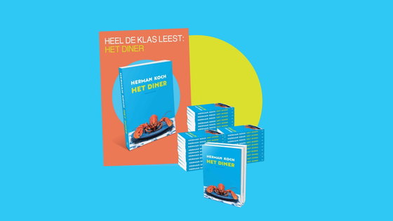 Heel De Klas Leest 2026 | vo bovenbouw & mbo boekenpakket: Het Diner