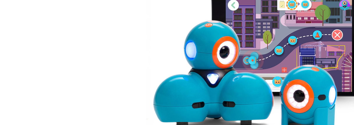 Leer programmeren met Dash & Dot robots