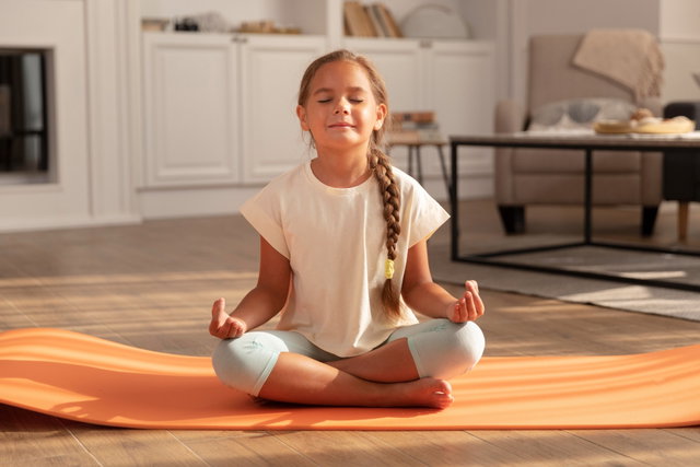 Zomerse yoga