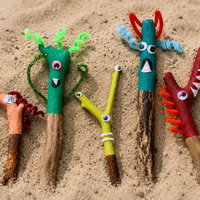 Workshop takkenbeesten maken