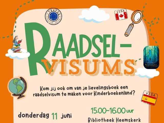 Maak een raadselvisum van jouw lievelingsboek!