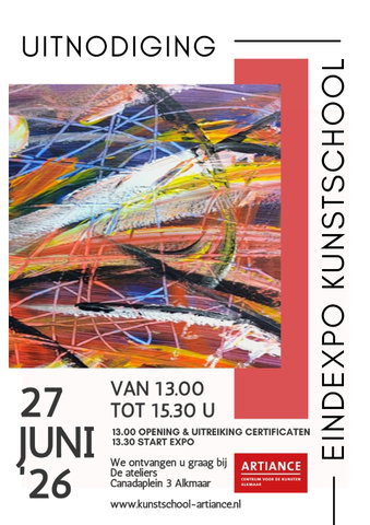 Eindexpo van de Kunstschool