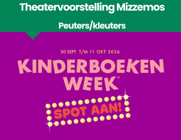 Kinderboekenweek: Theatervoorstelling Mizzemos (peuters en/of kleuters)