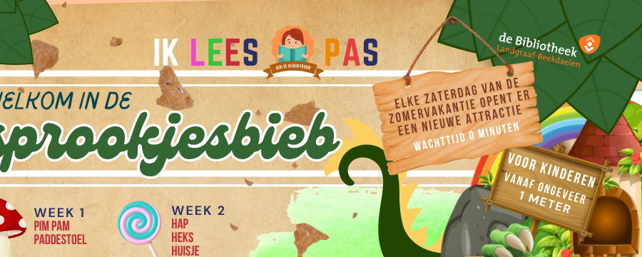 IK LEES PAS - zomer editie 2026 Beekdaelen
