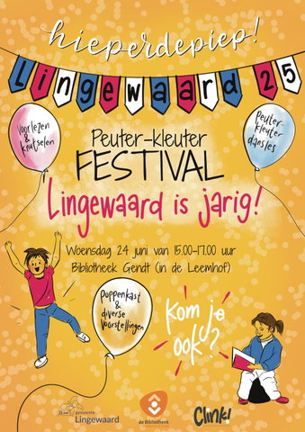 Peuter-kleuter festival I Lingewaard is jarig! (2-7 jaar)