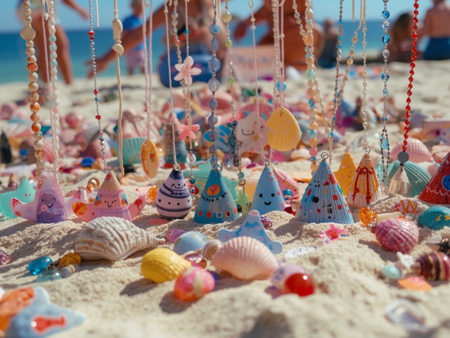 Avontuurtje: mermaid sieraden maken