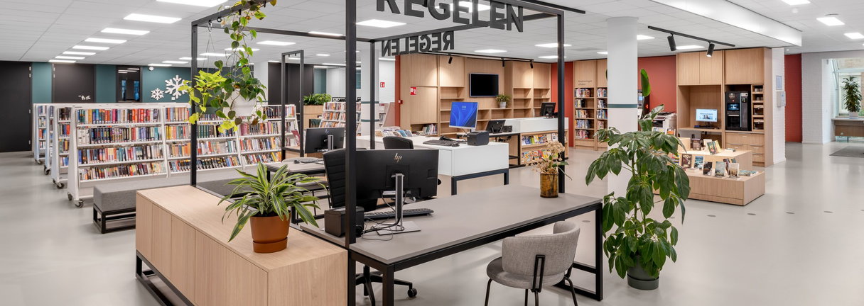 Boekverkoop in de Bibliotheek Best