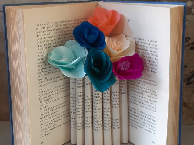 Creatieve workshop: Boeketje in een boek