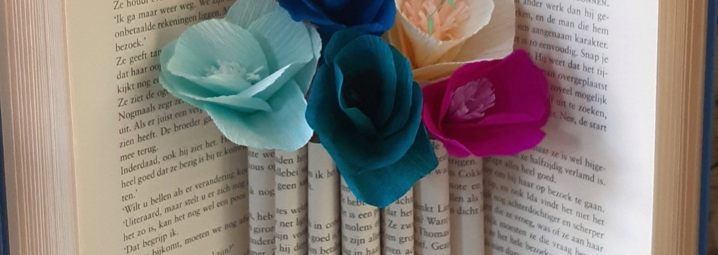 Creatieve workshop: Boeketje in een boek