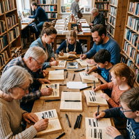 Workshop Black Out Poetry – voor jong en oud