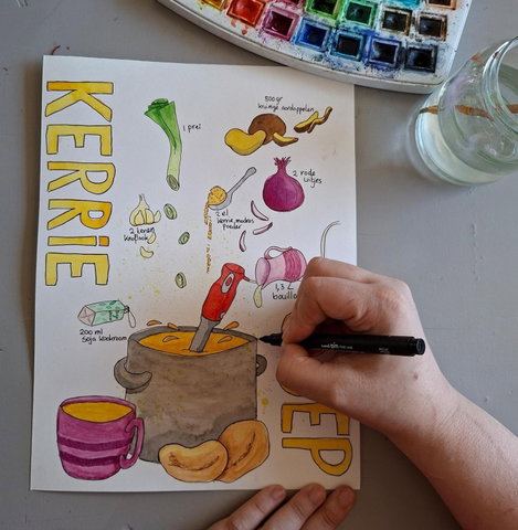 Workshop Teken jouw recept