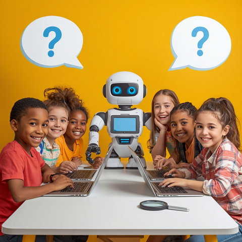 Workshop AI/Nepnieuws voor kinderen