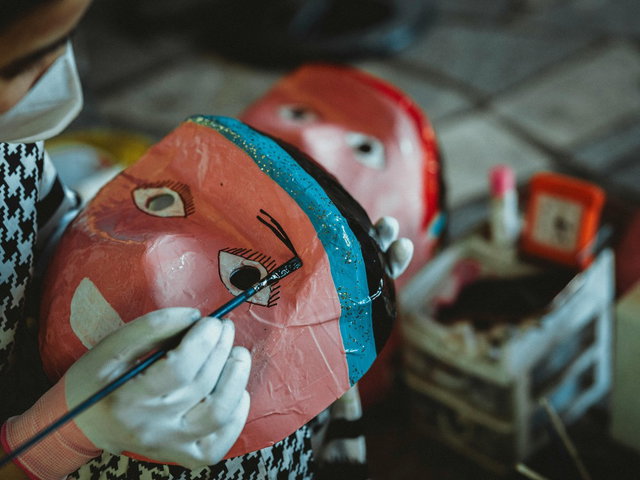 Bieblab Maasdijk: Maskers maken