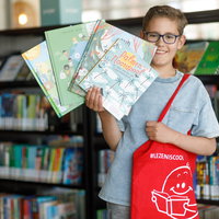 Maak van lezen een zomerfeestje met het bieb-Leestasje