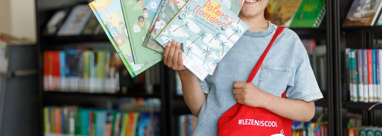Maak van lezen een zomerfeestje met het bieb-Leestasje