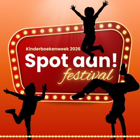 Licht uit, spot aan! Deze Kinderboekenweek staat helemaal in het teken van het podium – en jij steelt de show!