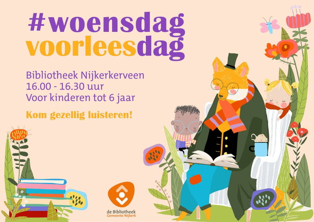 Voorlezen in de Bieb 09-09-2026 16:00