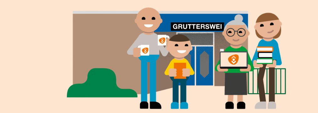Feestelijke opening in De Grutterswei