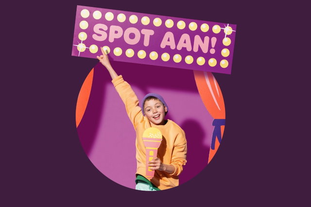 Panda op het podium
