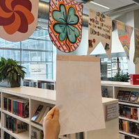 Knutsel een vlag voor 110 Jaar de Bibliotheek Eindhoven!