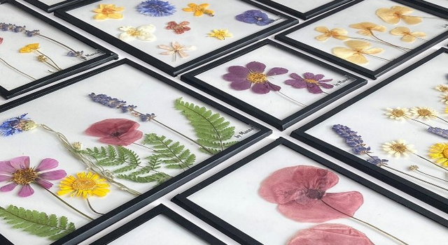 Kunst met bloemen