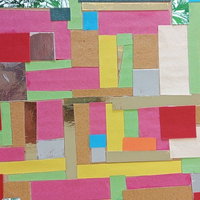 Workshop Gee's Bend Quilts van papier
