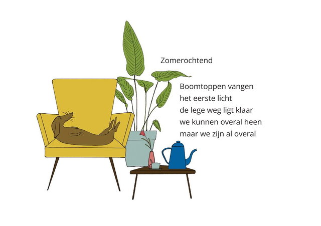 Workshop Poëzieposter illustreren