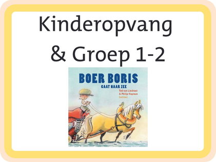 Vertellen of voorlezen met een Kamishibai: Boer Boris gaat naar zee (2+)