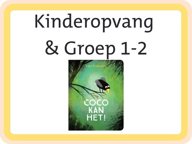 Vertellen of voorlezen met een Kamishibai: Coco kan het (3+)