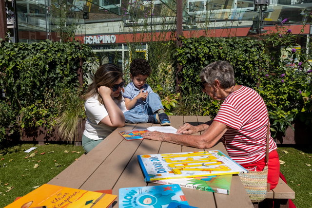 Voorleesuurtje in de BuitenBieb