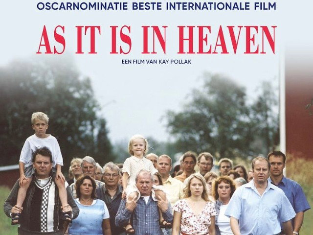 Cultuurtje: Filmavond 'As it is in heaven'