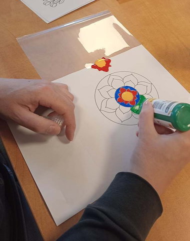 Creatieve ochtend: raamstickers maken