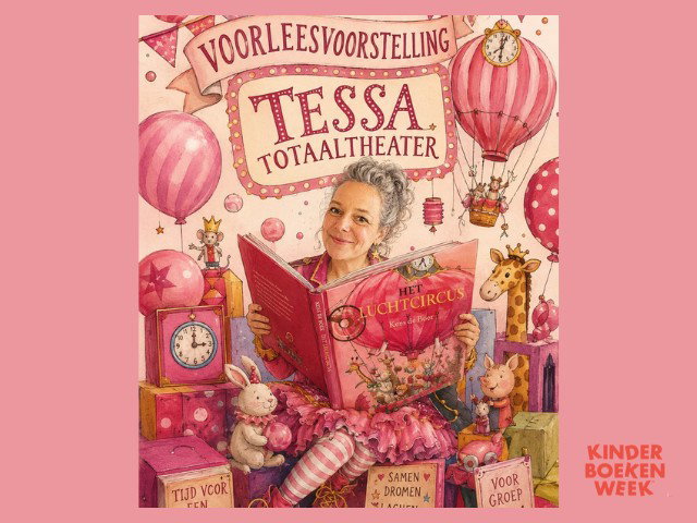 Interactief voorlezen met Tessa Totaaltheater (4-7 jr.)