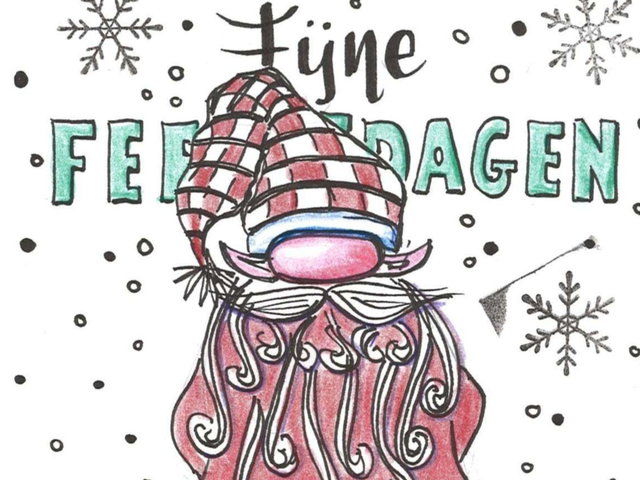 Workshop Kerstkaarten maken met aquarelverf