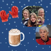 Winterse verhalen met muzikale illustratie