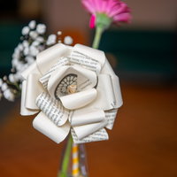 Workshop 'Papieren bloemen maken'