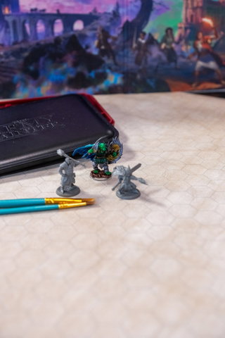 Schilder je eigen Dungeons en Dragons Miniatuur
