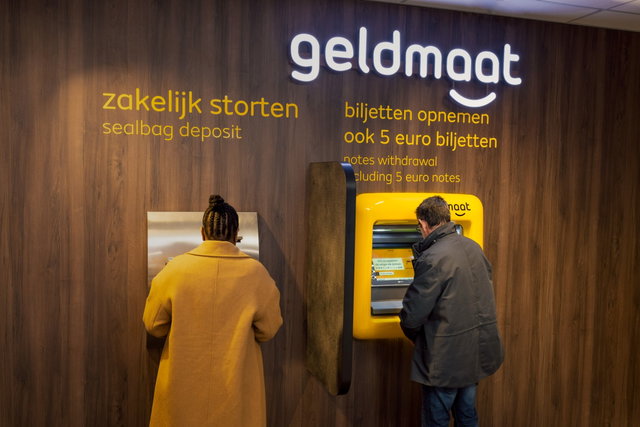 Veilig geld opnemen en storten met Geldmaat