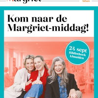 Nieuwe mensen ontmoeten? Kom naar de Margriet-middag!
