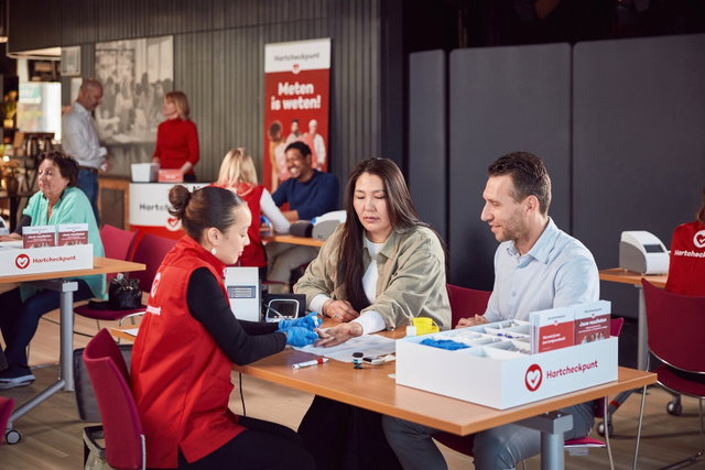 Hartcheckpunt van de Hartstichting
