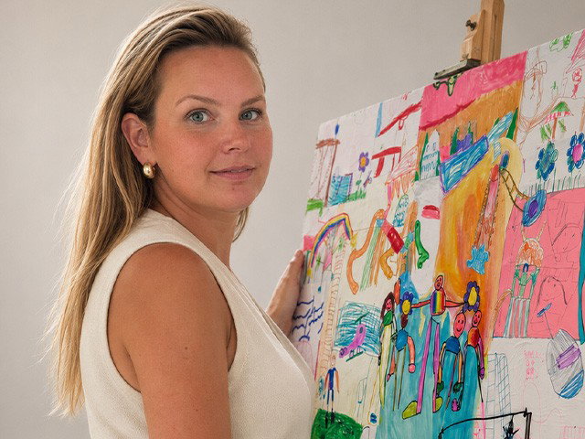 Teken jouw droomwereld en word onderdeel van een echt kunstwerk!