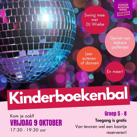 Kinderboekenbal: Spot aan! (groep 5-8)