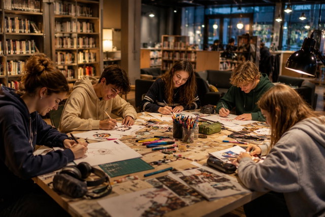 Offline & Creatief voor jongeren